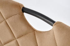 K577 krzesło kolor beżowy / czarny