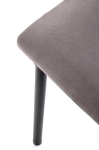 K577 krzesło kolor popielaty / czarny