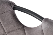 K577 krzesło kolor popielaty / czarny