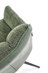 K579 krzesło z funkcją obrotu kolor zielony