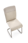 K584 krzesło kolor beżowy / kaszmir