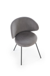 K587 krzesło kolor popielaty