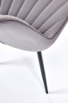 K589 krzesło kolor popielaty