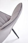 K589 krzesło kolor popielaty