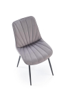 K589 krzesło kolor popielaty