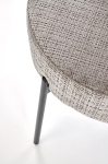 K590 krzesło kolor popielaty