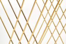 NANCY ława złoty / transparentny