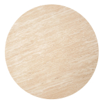 OREO zestaw dwóch ław, trawertyn / biały