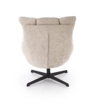 ORINOKO fotel obrotowy wypoczynkowy beżowy