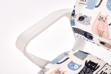 ORIS fotel obrotowy, wielokolorowy