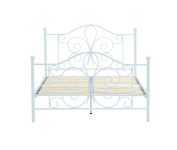 PANAMA 140 cm łóżko metalowe biały