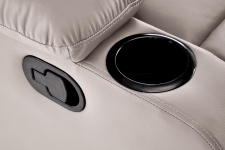 PERUS fotel wypoczynkowy beżowy rozkładany