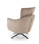 SCAMPI fotel obrotowy wypoczynkowy, cappuccino