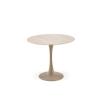 TOLIO stół okrągły, trawertyn/ kaszmir