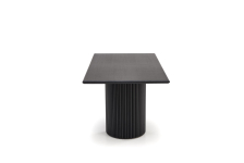 BOLERO stół rozkładany 160-250x90x78 cm dąb naturalny/czarny