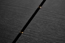 BOLERO stół rozkładany 160-250x90x78 cm dąb naturalny/czarny