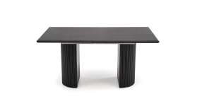 BOLERO stół rozkładany 160-250x90x78 cm dąb naturalny/czarny