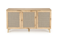 BORNEO KM-1 komoda dąb artisan/czarny