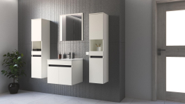 FIGARO Lustro 60 cm biały