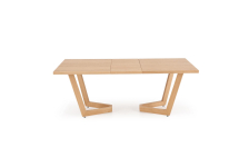 MASSIVE 3 stół rozkładany 160-250x90x77 cm dąb naturalny/dąb naturalny