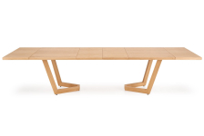 MASSIVE 3 stół rozkładany 160-250x90x77 cm dąb naturalny/dąb naturalny