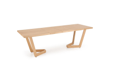 MASSIVE 3 stół rozkładany 160-250x90x77 cm dąb naturalny/dąb naturalny