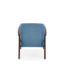 MILANO 1S fotel - niebieski tap. Castel 74