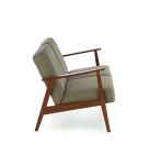 MILANO 2S sofa - oliwkowy tap. Castel 39