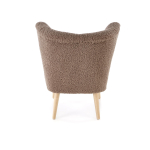 MOCCA fotel wypoczynkowy, c.brązowy (SVEN #47)