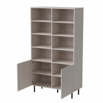 PAXOS REG-1 regał, kolor: kaszmir - czarny