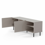 PAXOS RTV-1 TV stolik RTV 150 cm, kolor: kaszmir - czarny