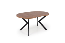 PERONI stół rozkładany orzech - czarny