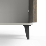 RANDOM 2 KM-1 komoda kaszmir / orzech / czarny