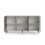 RANDOM 2 KM-1 komoda kaszmir / orzech / czarny