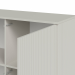 RANDOM 2 KM-2 komoda kaszmir / orzech / czarny