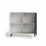 RANDOM 2 KM-2 komoda kaszmir / orzech / czarny