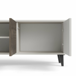 RANDOM 2 RTV-1 stolik RTV 150 cm kaszmir / orzech / czarny