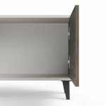 RANDOM 2 RTV-2 stolik RTV 180 cm kaszmir / orzech / czarny