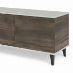 RANDOM 2 RTV-3 stolik RTV 200 cm kaszmir / orzech / czarny