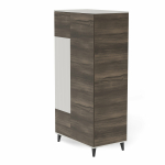 RANDOM 2 S-1 szafa kaszmir / orzech / czarny