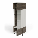 RANDOM 2 W-1 witryna kaszmir / orzech / czarny