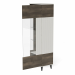 RANDOM 2 W-1 witryna kaszmir / orzech / czarny