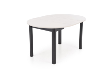 RINGO stół kolor blat kaszmir, nogi - czarny (102-142x102x76 cm)