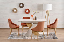 XARELTO stół rozkładany 130-175/85/76 cm, kaszmir - dąb cremona