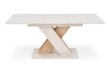 XARELTO stół rozkładany 130-175/85/76 cm, kaszmir - dąb cremona