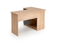 BEGA biurko, dąb artisan / grafitowy