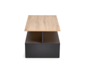 IVA ława, dąb artisan / czarny