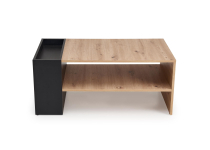 MURCIA ława, dąb artisan / czarny