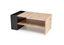 MURCIA ława, dąb artisan / czarny