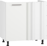 VENTO DKN-100/82 szafka zlewozmywakowa narożna front: biały mat